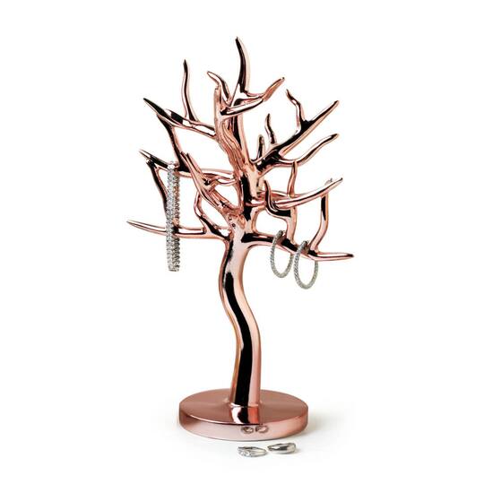 12.5" Rose Gold Jewelry Tree